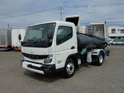 三菱キャンター小型タンク車[写真01]