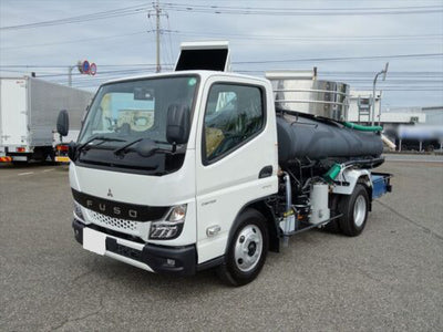 三菱キャンター小型タンク車[写真01]