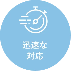 スピード対応