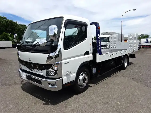 三菱 キャンター 車両重機運搬 2PG-FEB80 R6|画像1
