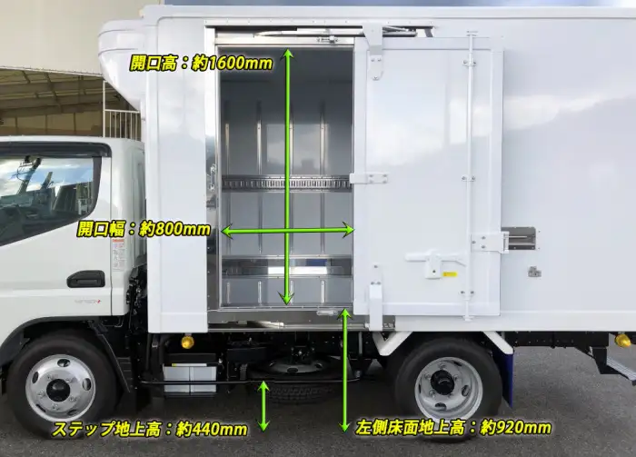 三菱 キャンター  冷凍冷蔵 2RG-FBAV0 R6｜画像5