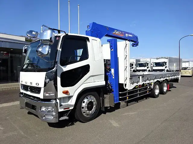 三菱 ファイター 車両重機運搬 2DG-FQ62F R6|画像1