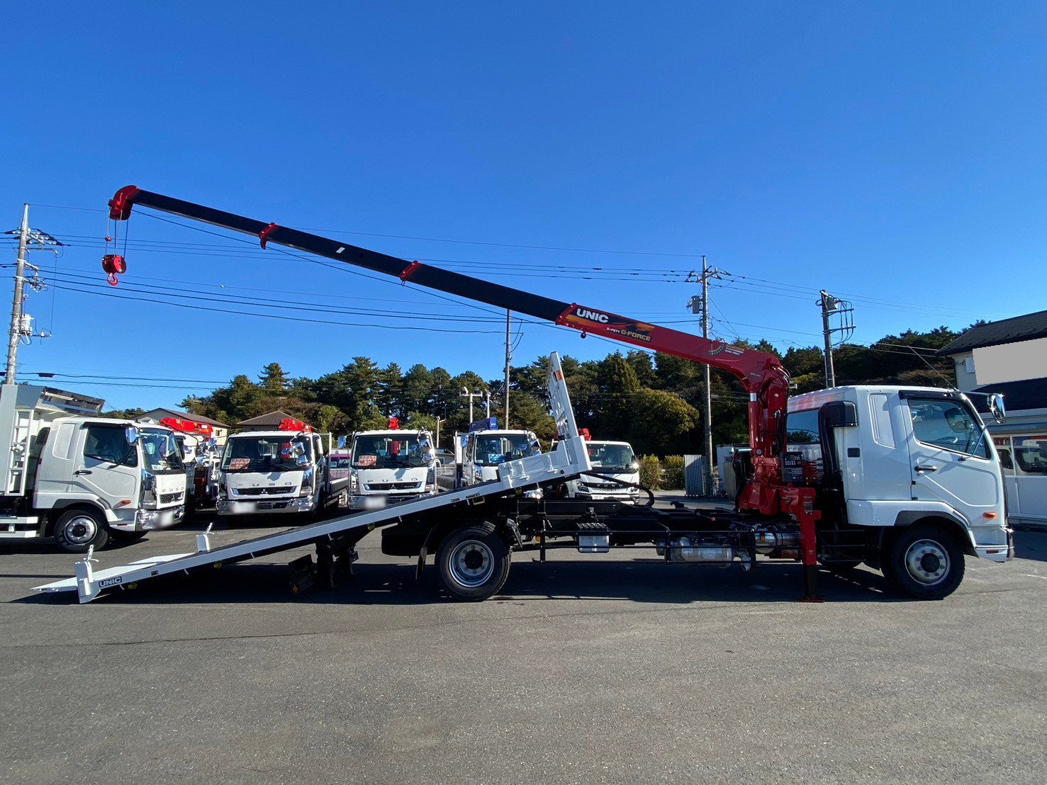 三菱 ファイター  車両重機運搬 2KG-FK62FZ R6｜画像4