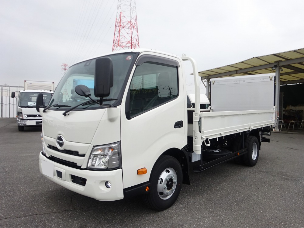 日野 デュトロ 平ボディ ワイドロング 2KG-XZU710M