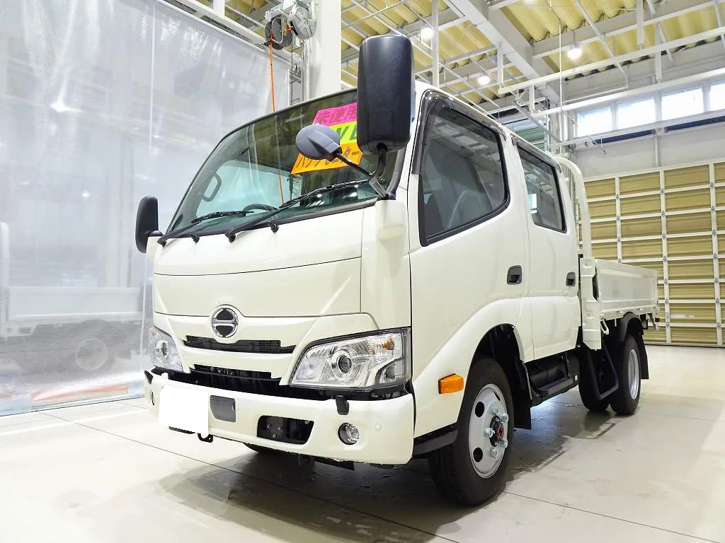 日野 デュトロ 平ボディ セミロング 2DG-XZU685M
