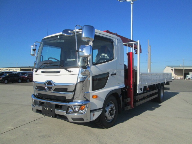 日野 レンジャー 車両重機運搬 セルフローダー 2PG-FE2ACA