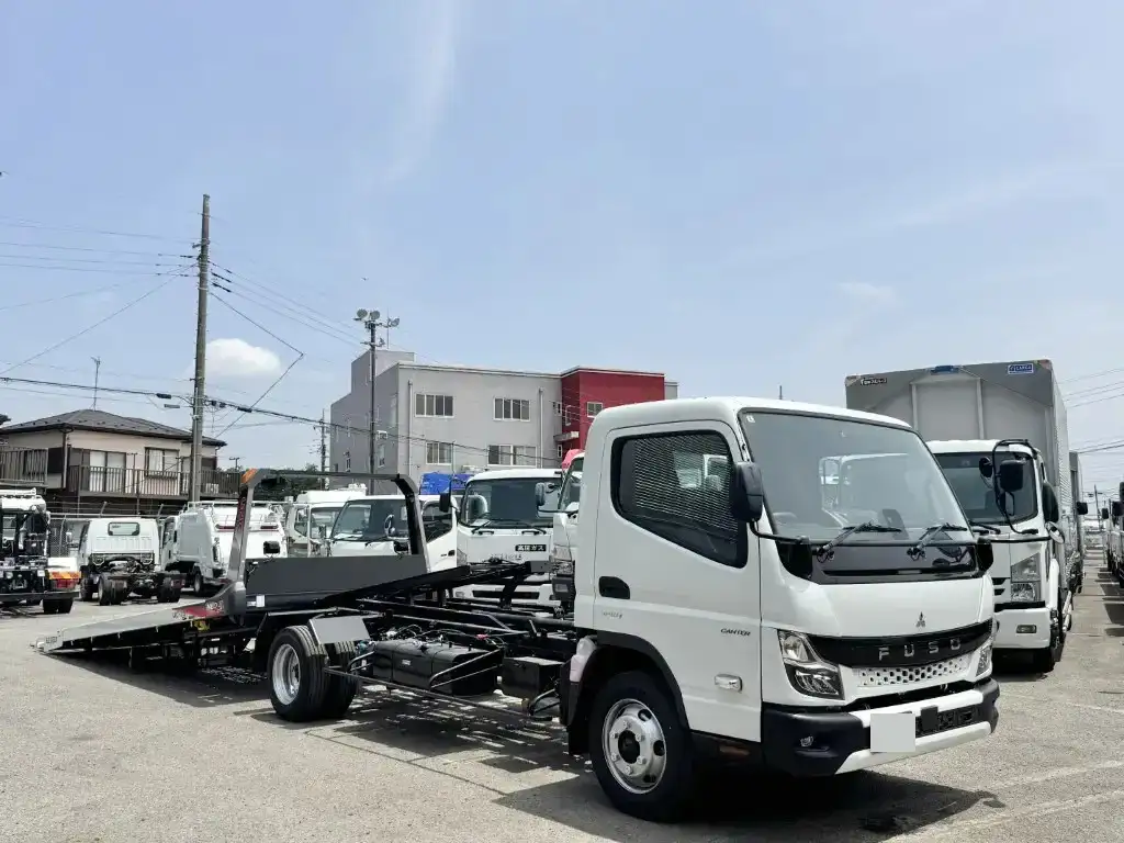 三菱 キャンター 車両重機運搬 2RG-FEB80 R7|画像2