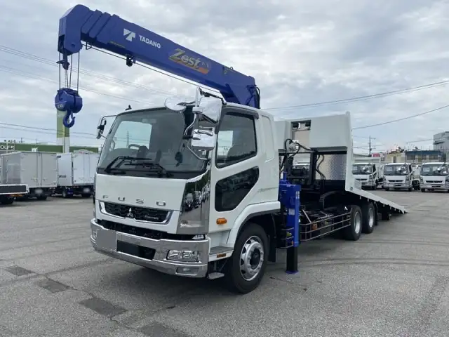 三菱 ファイター 車両重機運搬 2DG-FQ62F R7|画像1