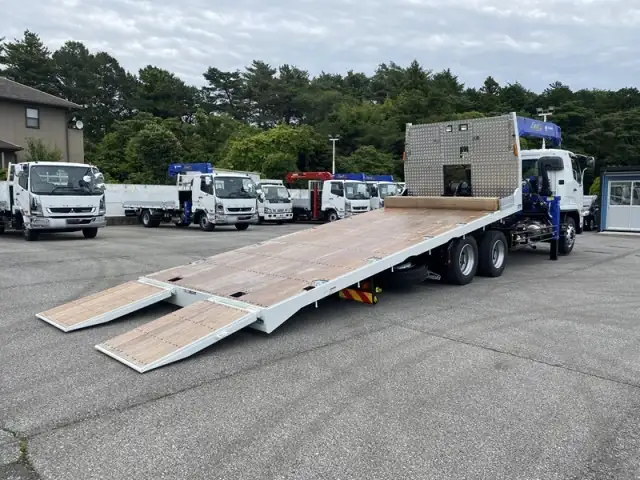 三菱 ファイター 車両重機運搬 2DG-FQ62F R7|画像3
