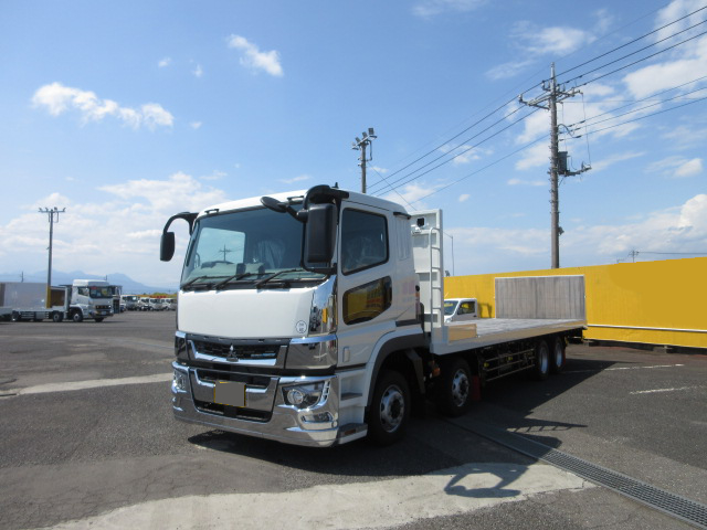 三菱 スーパーグレート 車両重機運搬 セーフティーローダー