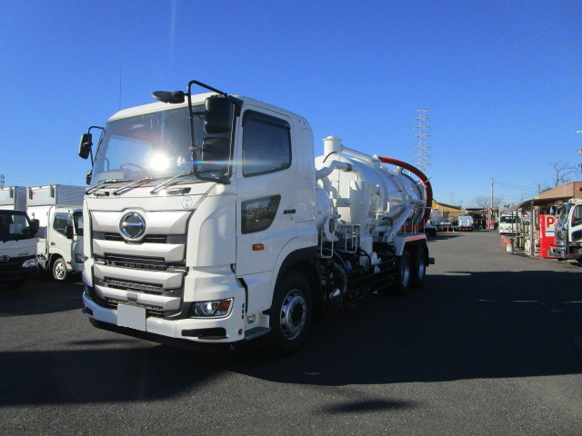 日野 プロフィア タンク車 汚泥吸引車