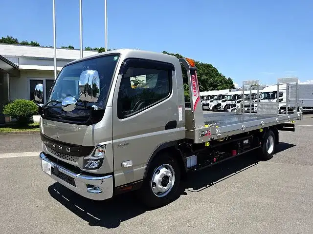 三菱 キャンター 車両重機運搬 2PG-FEB80 R7|画像1