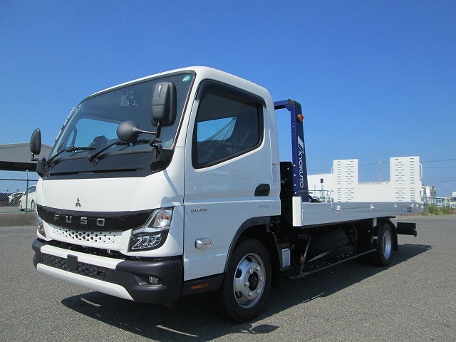 三菱 キャンター 車両重機運搬 セーフティーローダー