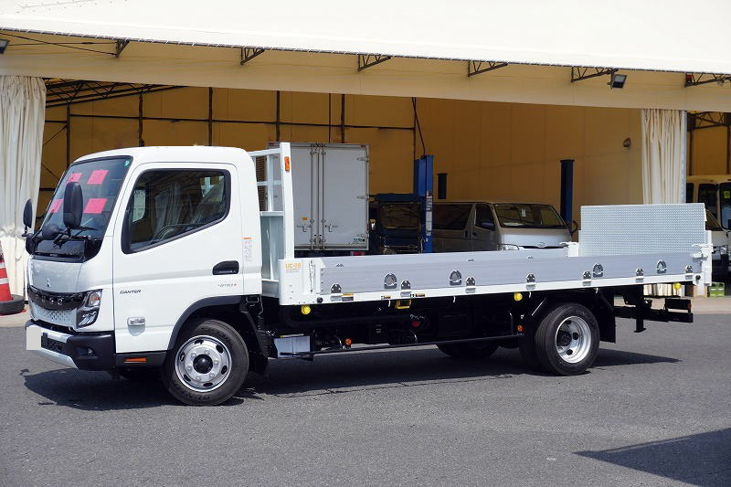 三菱 キャンター 車両重機運搬 セーフティーローダー