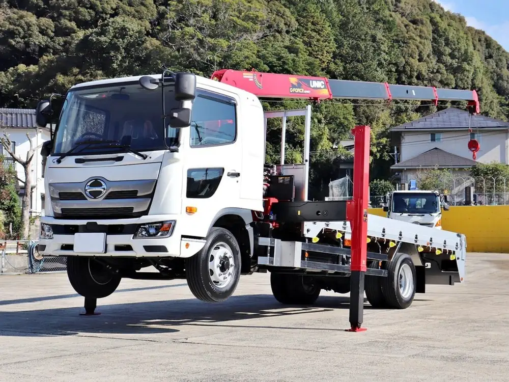 日野 レンジャー 車両重機運搬 2PG-FE2ACA R5|画像1