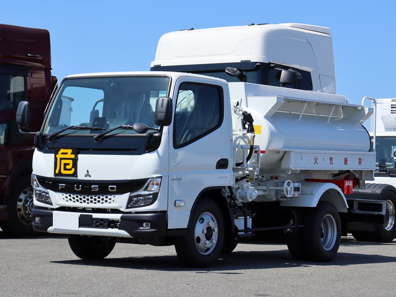 三菱 キャンター タンク車 ローリー
