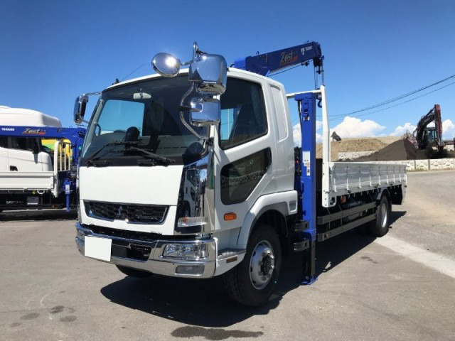 三菱 ファイター 車両重機運搬 セルフローダー