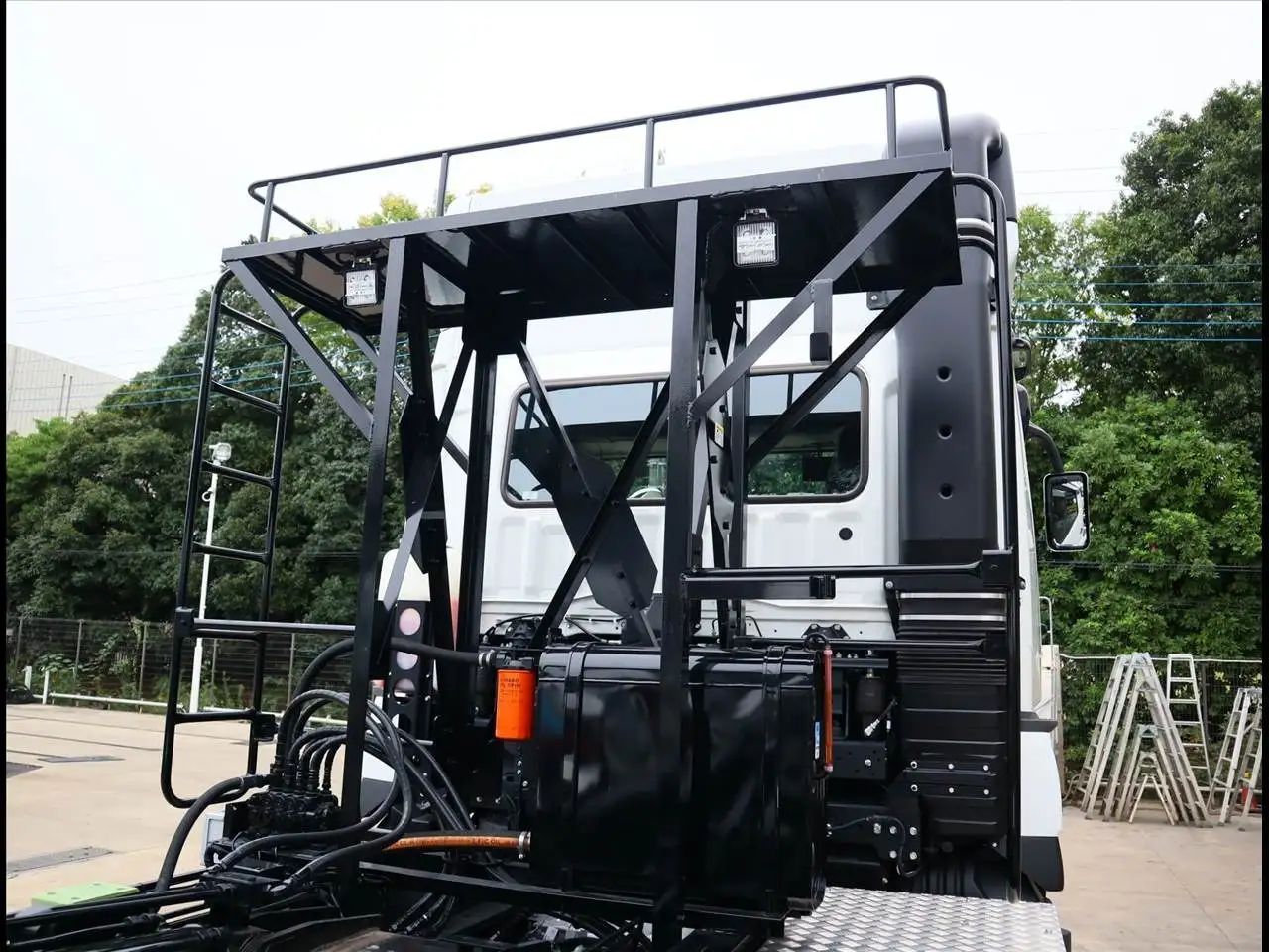 三菱 スーパーグレート  アームロール 2PG-FV80VY R7|画像6