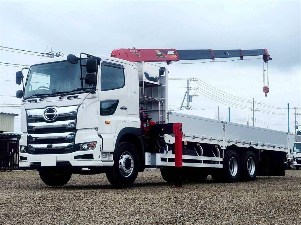 日野 プロフィア クレーン付き(ユニック)