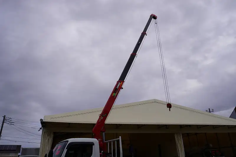 三菱 キャンター  クレーン付き(ユニック) 2PG-FEB80 R7｜画像5