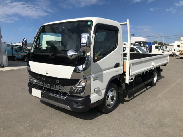 三菱 キャンター 平ボディ ワイドロング