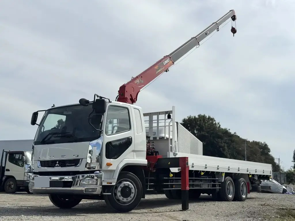 三菱 ファイター クレーン付き(ユニック) ワイド