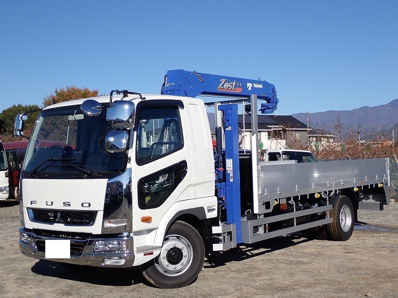 三菱 ファイター 車両重機運搬 セルフローダー