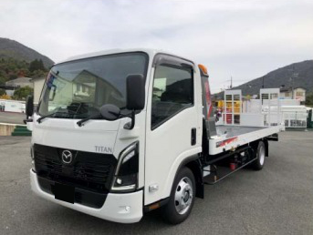マツダ タイタン 車両重機運搬 セーフティーローダー