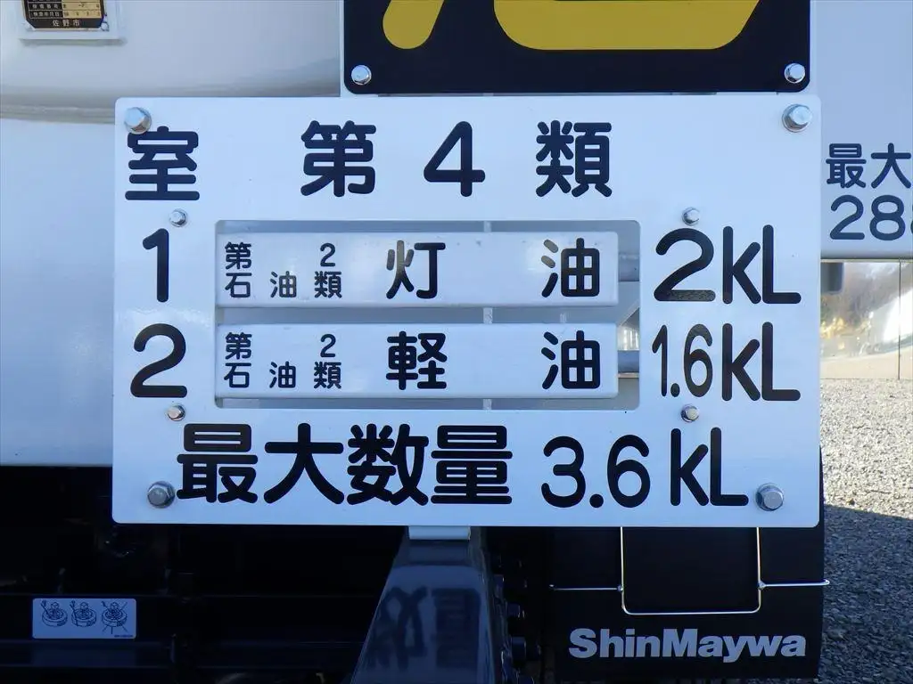 三菱 キャンター  タンク車 2RG-FGA50 R6｜画像11