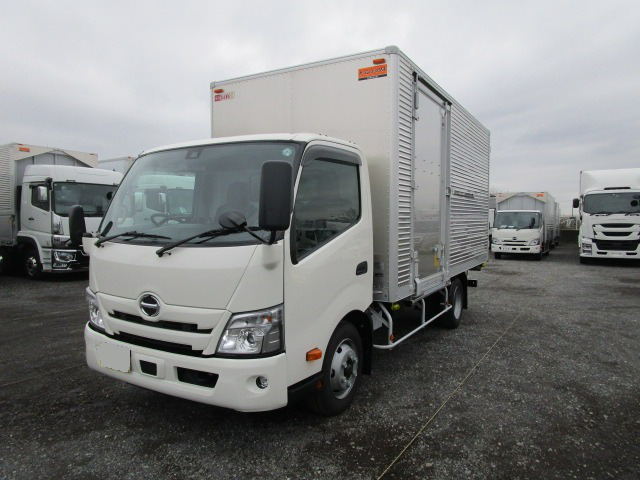 日野 デュトロ アルミバン ワイドロング