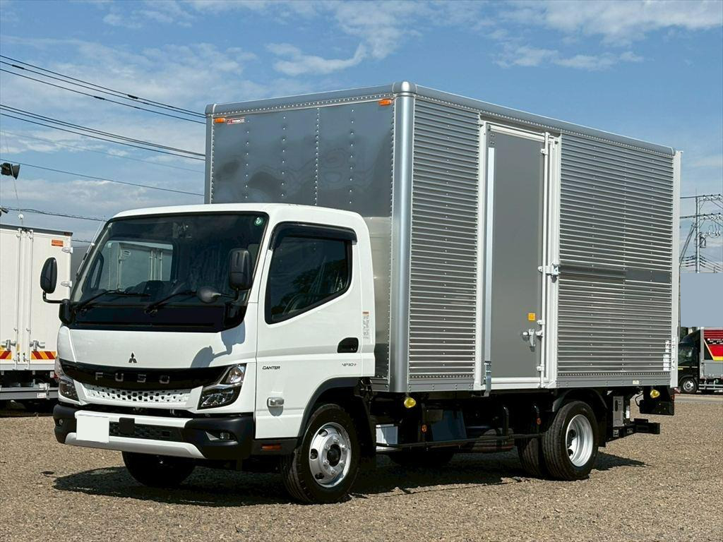 三菱 キャンター アルミバン ワイドロング